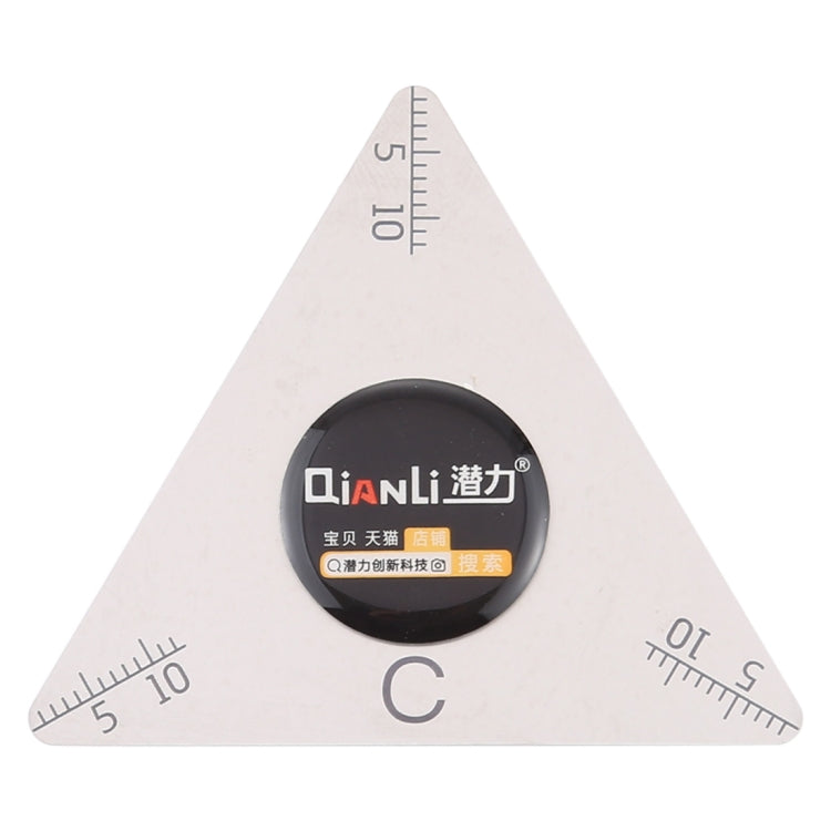 Strumento di apertura a leva a forma di triangolo Qianli con squame, Triangle Strumento di apertura a leva a forma di triangolo Qianli con squame, Triangle